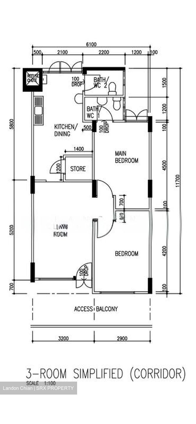 Blk 462 Tampines Street 44 (Tampines), HDB 3 Rooms #580576161